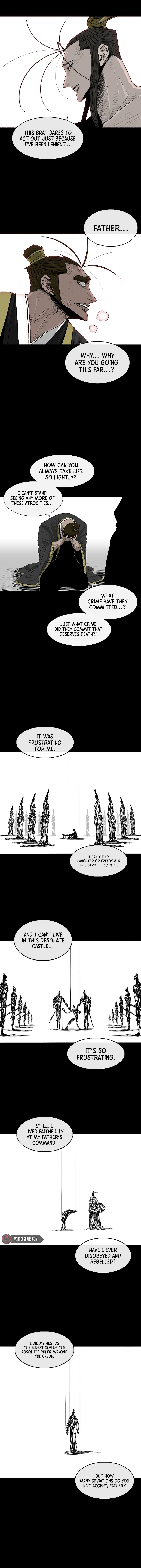 The Legend of the Northern Blade Chapter 197 - the path of heaven, the path of Moyong Yul Cheon. Page 9