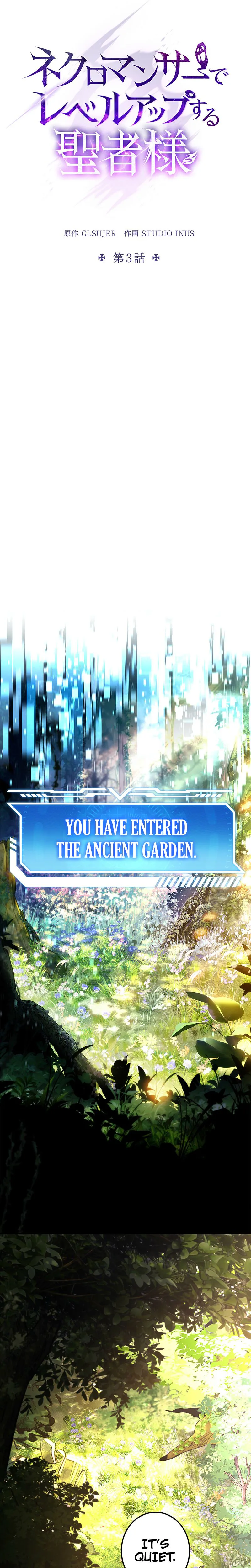 The Saint Levels Up Through Necromancy Chapter 3 Page 7