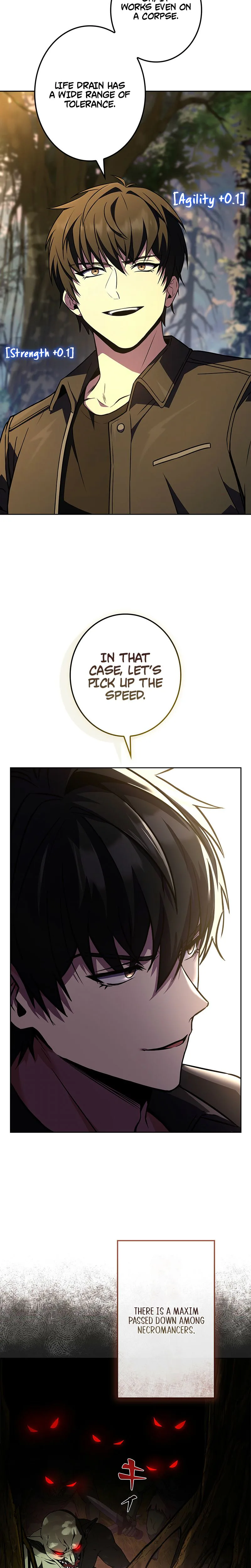 The Saint Levels Up Through Necromancy Chapter 3 Page 29