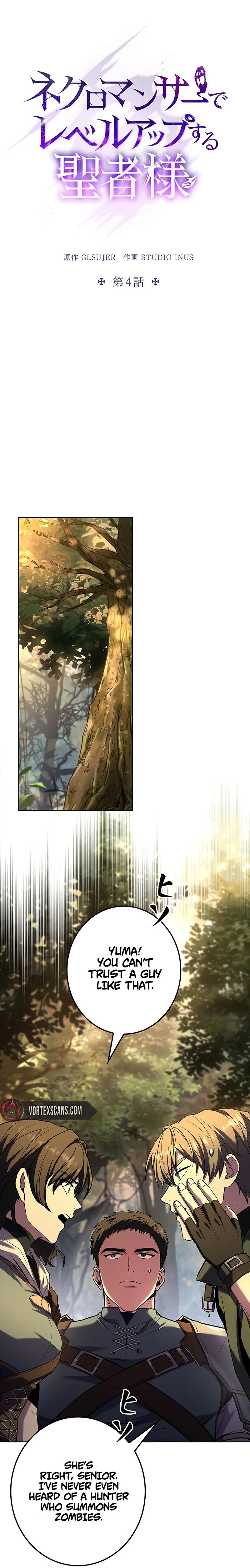 The Saint Levels Up Through Necromancy Chapter 4 Page 7