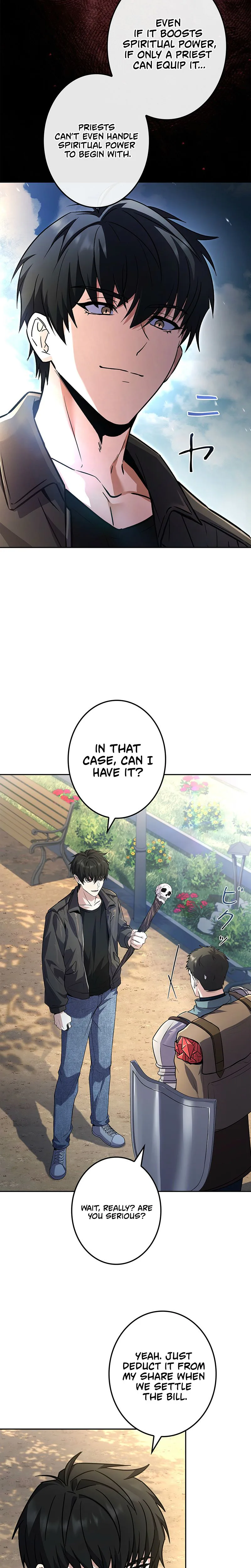 The Saint Levels Up Through Necromancy Chapter 5 Page 17